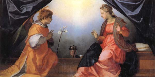 Andrea del Sarto The Annunciation Norge oil painting art